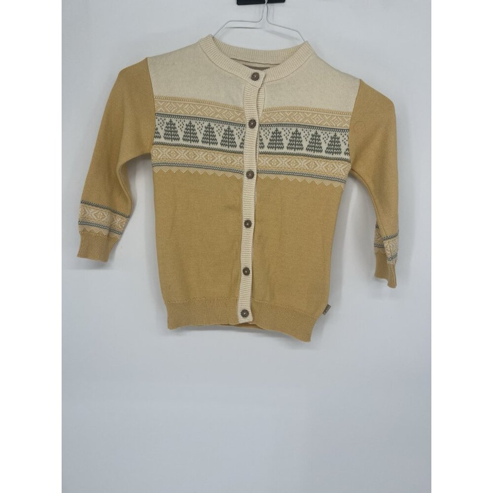 NWT Me Mini Norwegian Fairytale Kids Cardigan Size 5/6 Organic Cotton